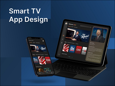 Smart TV App Design appdesign dailyui dailyuichallenge designinnovation mobiledesign ott responsive design smarttvapp tablet tvapp ui uiux uxdesign