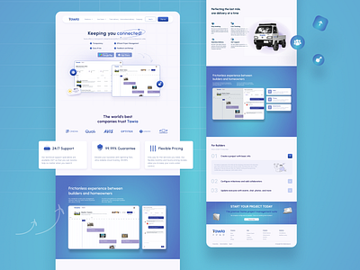 Tawia: Simplified Project Management Website branding design designtrends desktop digitaldesign dribbble responsivedesign ui uidesign uiux ux uxdesign web design webdesign website