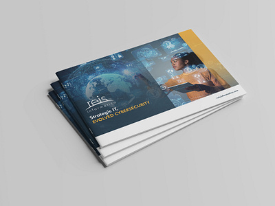 Tech Brochure - Design & Writing a5 brochure content writing copywriting design graphic design indesign layout presentation sales technology writing