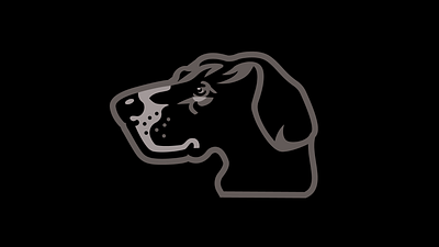Deutsch Kurzhaar logo 3d animal animation branding design deutsch kurzhaar dog esports graphic design illustration logo logotype mascot mascot logo motion graphics ui vector