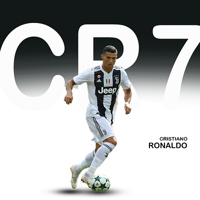 CR7 poster design animation graphic design motion graphics