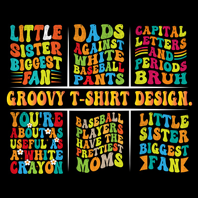 Groovy T-Shirt Design groovy groovy tshirt retro t shirt tshirt vintage tshirt