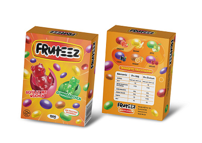 Candy Gummies graphic design packaging design