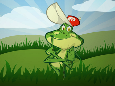 Bosely BullFrog after effects animation character animation lip sync