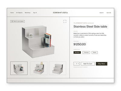Art Object Product Page art branding design ecommerce figma gradient graphic design grotesque layout minimal product product page ui ux web web design