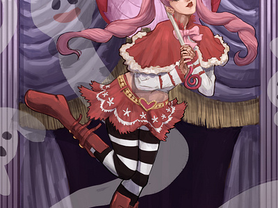 Perona (One Piece) digital painting fanart one piece perona