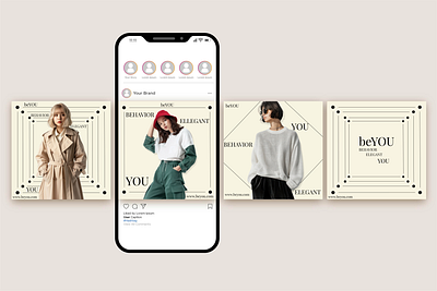 Instagram Brand Post branding design graphic design