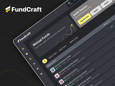 A Fund Listing Dashboard-Admin Lite admin dashboard admin lite version dark mode dashboard funds funds dashboard minimal design mutual fund mutual fund dashboard product design share market share market admin share market dashboard stock market ui uiux visual design