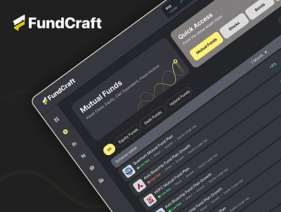 A Fund Listing Dashboard-Admin Lite admin dashboard admin lite version dark mode dashboard funds funds dashboard minimal design mutual fund mutual fund dashboard product design share market share market admin share market dashboard stock market ui uiux visual design