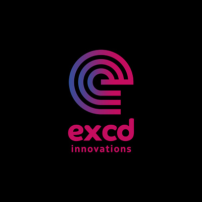 EXCD Innovations Logo Design branding design graphic design logo visual design