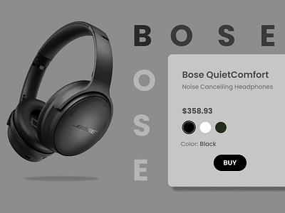 Daily UI #033 - Customize Product branding dailyui design product typography ui ux