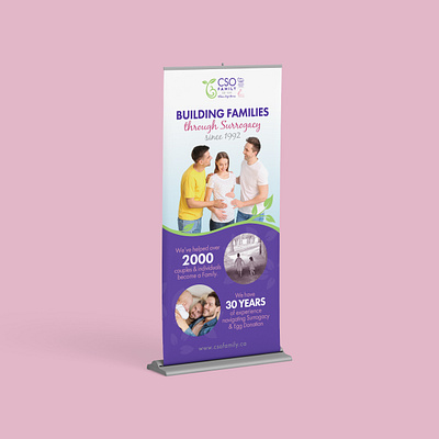 CSO Family Banner banner branding design graphic design