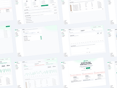 SAAS Dashboard 🪴 button dashboard design landing minimal saas table ui web design