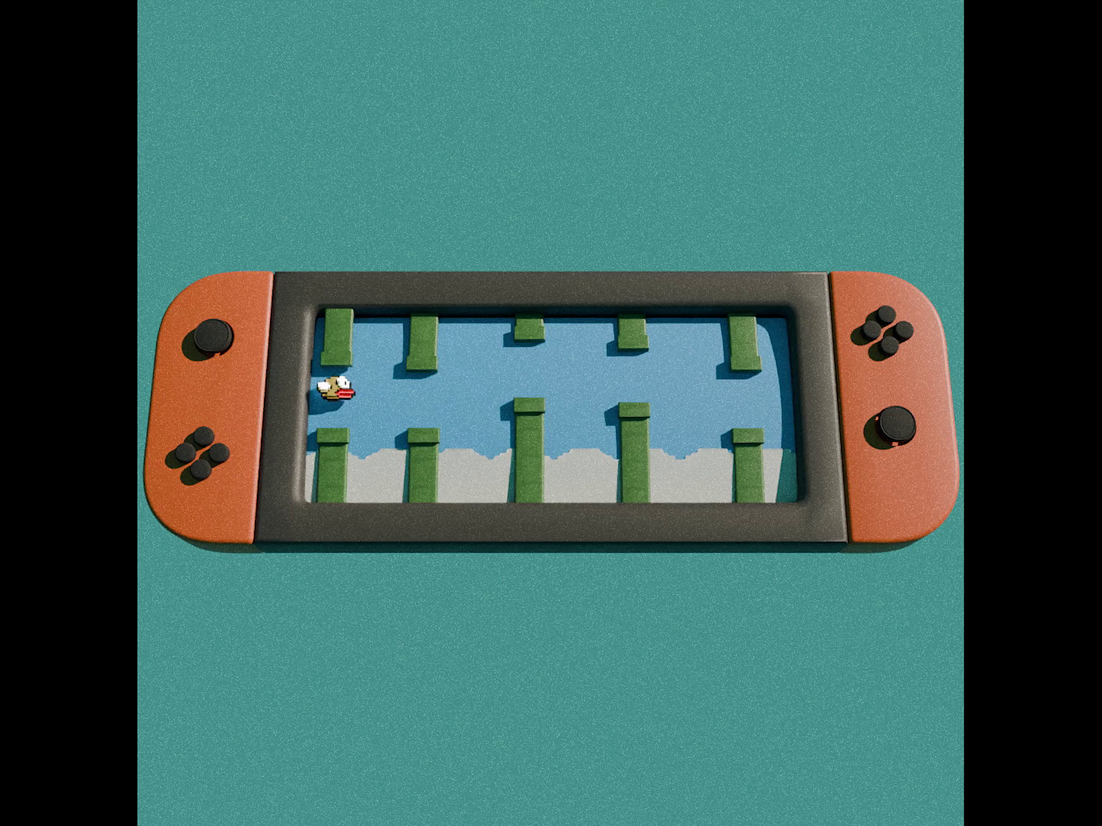 Flappy Bird by Dominik on Dribbble