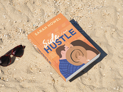 Side Hustle- Romcom Book Cover Design book cover graphic design illustration romance romcom
