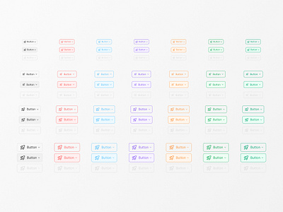 Buttons - EmviUI app button buttons design design system emviui figma product design ui ui kit ux