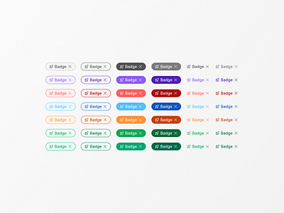 Badge - EmviUI app badge design design system emviui figma product design tag ui ui kit ux