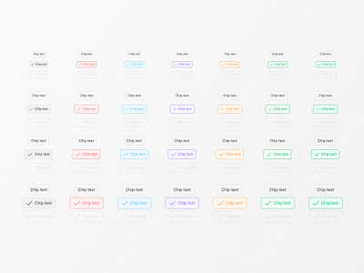 Chip - EmviUI app chip design design system emviui figma product design ui ui kit ux