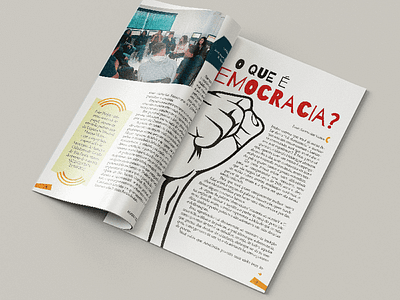 Magazine - Citizenship School citizenship school design editorial editorial design graphic graphic design magazine school