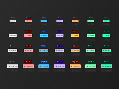 Chip - EmviUI app chip design design system emviui figma product design ui ui kit ux