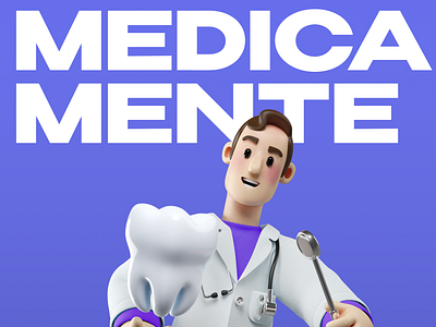 Medica Mente / Corporate dental website UI/UX corporate dental dentist dentistry figma interface js nextjs ui