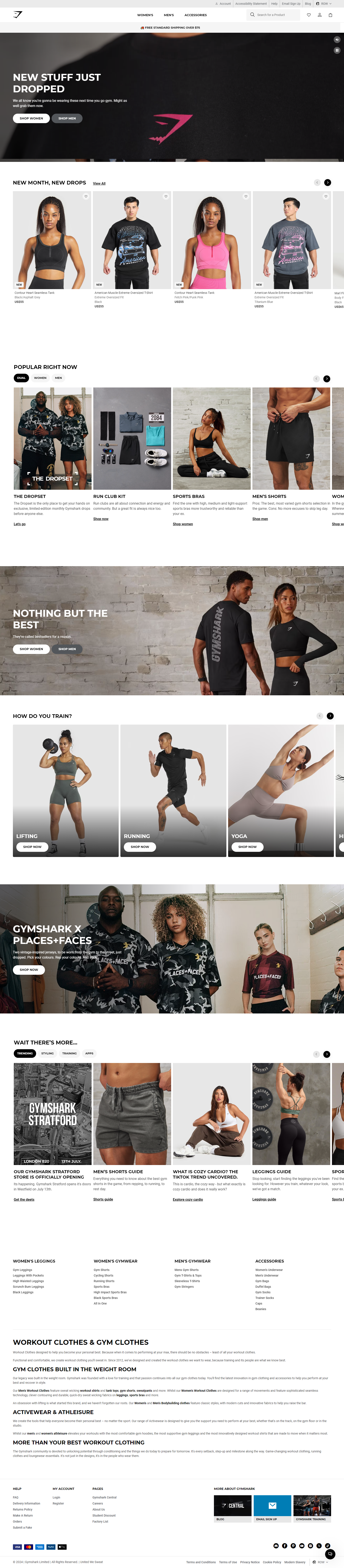 GymShark website - Gym Wears Website- Gym Apparel Website gym apparel website gym clothes gym shark gym wear gymshark website shopify website website