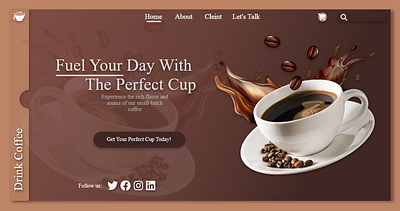 UX Design Landing Page animation branding graphic design ui