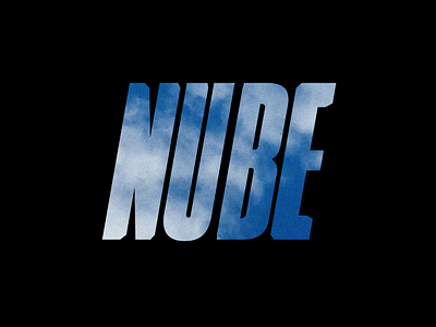 NUBE extrude 3d animation branding colors debut graphic design motion motion graphics