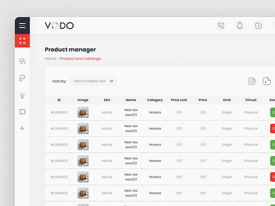 VODO Dashboard | KSA accounting app dashboard design ksa ui ux vodo web