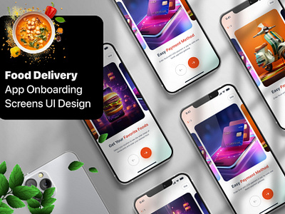 Modern Onboarding Design for Fast Food Delivery App appfeatures deliveryapp design2025 designtrend easypayment fastfoodapp fastfoodlovers foodapp fooddelivery fooddeliveryapp foodlovers iosappdesign mobileappdesign onboardingdesign onlinefood techdesign trendingapps trendinguidesign viraldesign viraldesigntrend