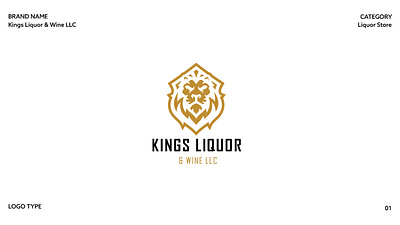 KINGS LIQUOR Logo Design brandbuilding branding graphic design iconiclogo logo logodesign typography visualidentity