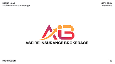 Aspire Insurance Brokerage Logo Design brandbuilding branding design graphic design graphicdesigner iconiclogo illustration lo logo logodesign ui