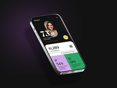 Spendser - Personal finance manager app app design design system figma finance mobile ui usability ux uxui