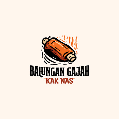 RIBS LOGO FOR BALUNGAN GAJAH CULINARY LOGO