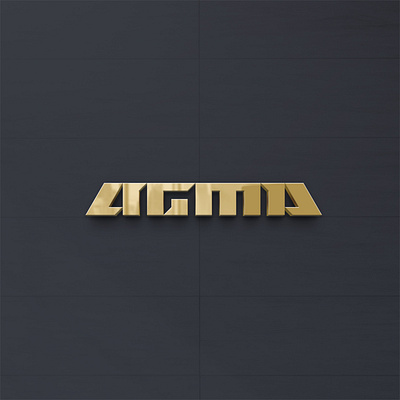 AGMA STRONG MINIMALIST LOGO