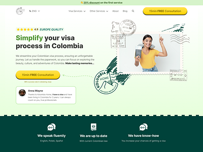 Kolumbia Home Hero Section by SzabatDesign design hero productdesign szabatdesign ui ux webdesign