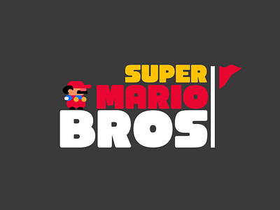 Mario Logo Animation 2d animation design logo mario nintendo