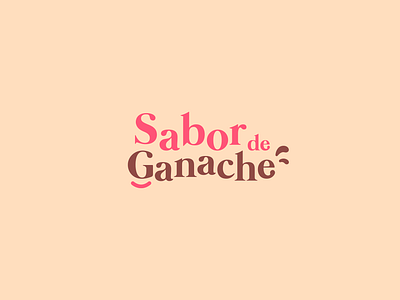 Sabor de Ganache brand brand identity branddesign cake candy design graphic design logo sweet visual identity