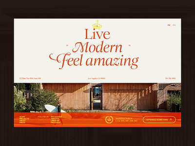 Mabar Studio website design architecture branding design layout typography ui website