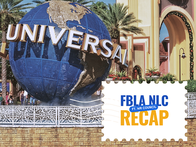 FBLA NLC Recap graphic design social media western region