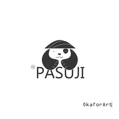 PASUJI animal logo compund mark logo minimalist logo modern logo