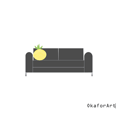 My Couch adobe illustrator branding graphic design illustration logo