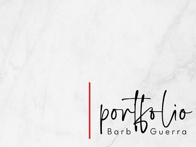 Portfolio: Barbara Guerra branding graphic design logo portfolio