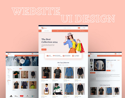 E-commerce Website UI UX Design app design business website e commerce website ui ecommerce web template ecommerce website ecommerce website design figma website landing page design shopify website ui design website design website ui design