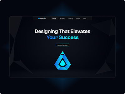 Updesign - Solo Design Agency Website branding design agency ui web design website