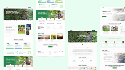 Agree Landing Page branding design landingpage minimalist design responsive simple ui ux web website