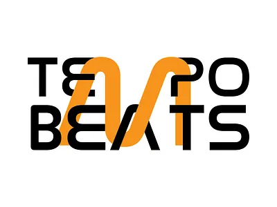 MUSIC BEATS LOGO DESIGN IDEA beats branding design graphic design icon ideas logo minimalism music tempo vector