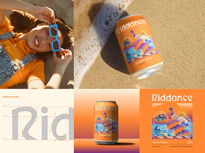 Riddance - Application Design animation application beer brand branding contemporary creativedesign design drinks graphic design illustration logo logo design modern motion graphics product typography visual identity