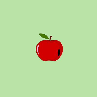 Worm in Apple 2d after effects animation animator apple argentina arrow draw fruit gif illustration illustrator motion motion design motion designer worm