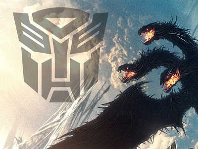 TRANSFORMERS: Rise of the Beasts Magazine Cover branding design graphic design typography